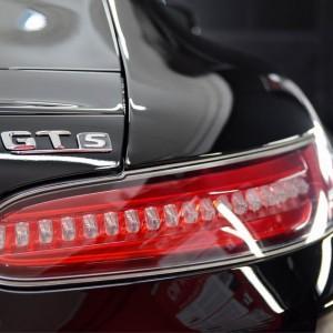 Mercedes GTS AMG zabezpieczenie folią bezbarwną + powłoka cs ultra 18